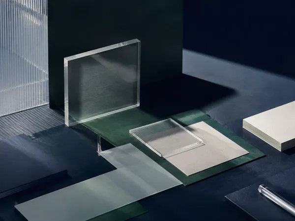 Abstract studio composition representing focused digital product work
